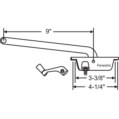 Casement Operator Assembly